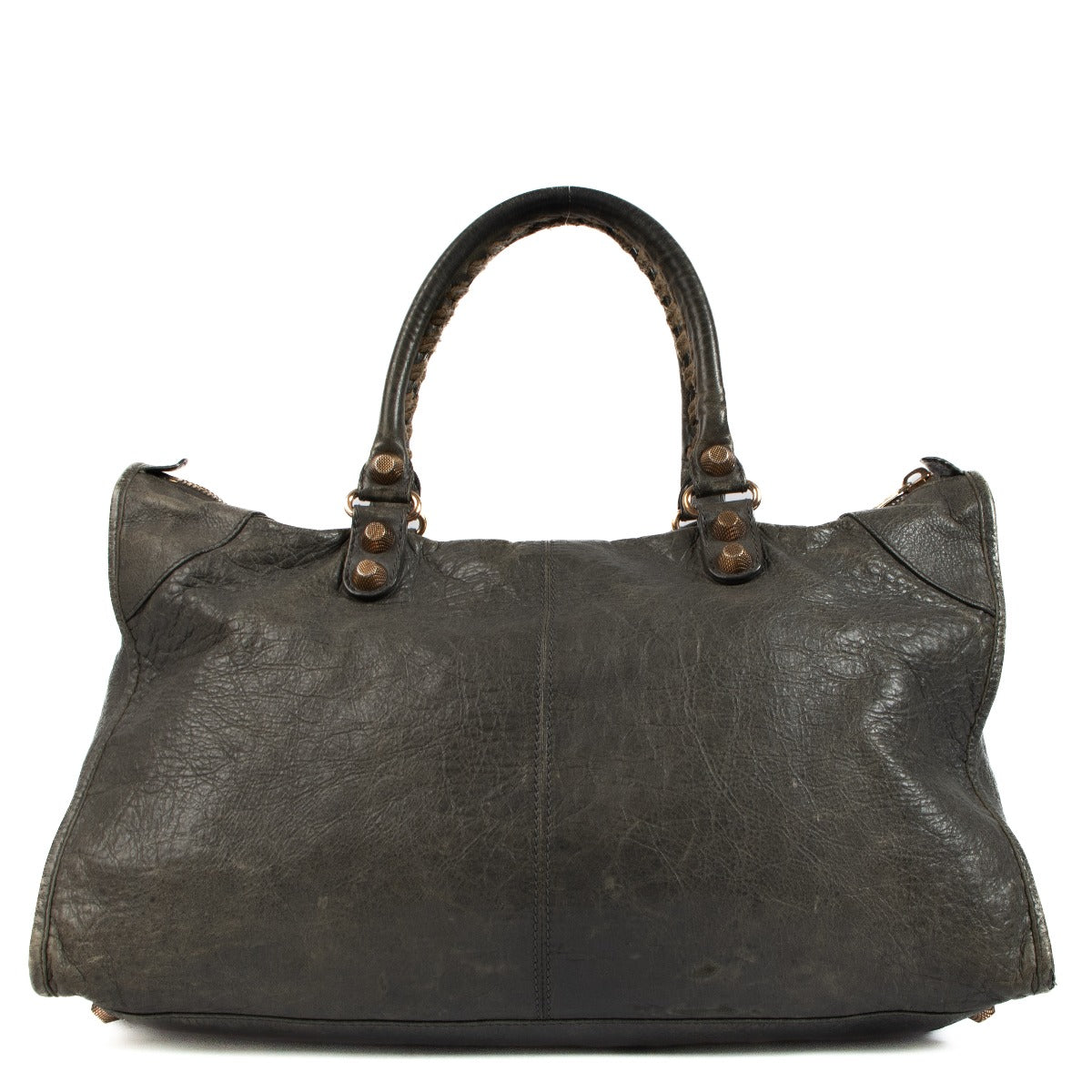 Balenciaga Gris Tarmac Giant 21 Work Bag