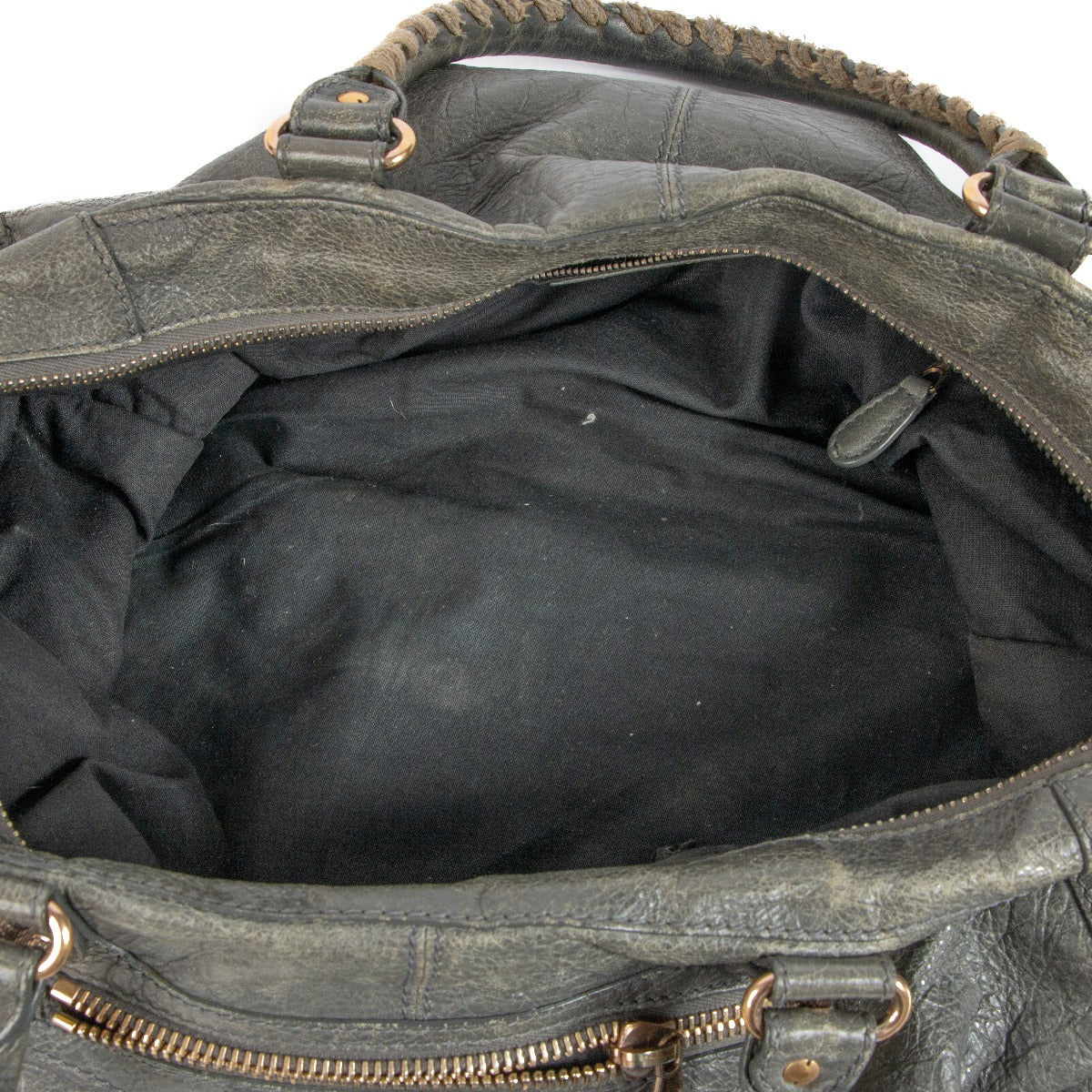 Balenciaga Gris Tarmac Giant 21 Work Bag