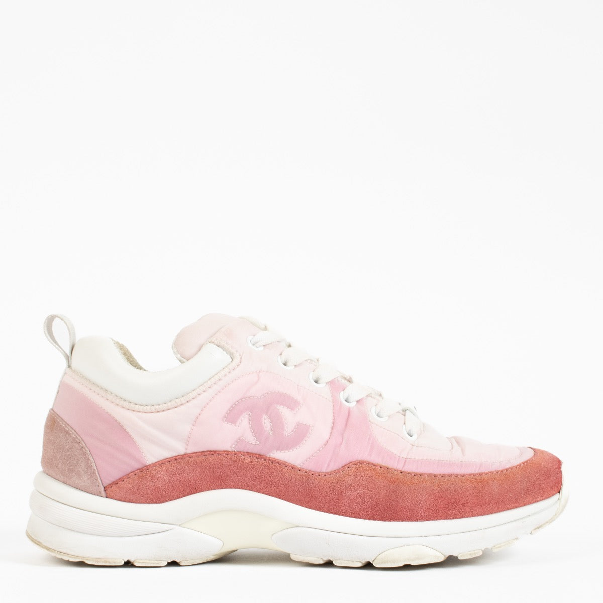 Shop 100% authentic second hand Chanel Pink Sneakers on Labellov.com