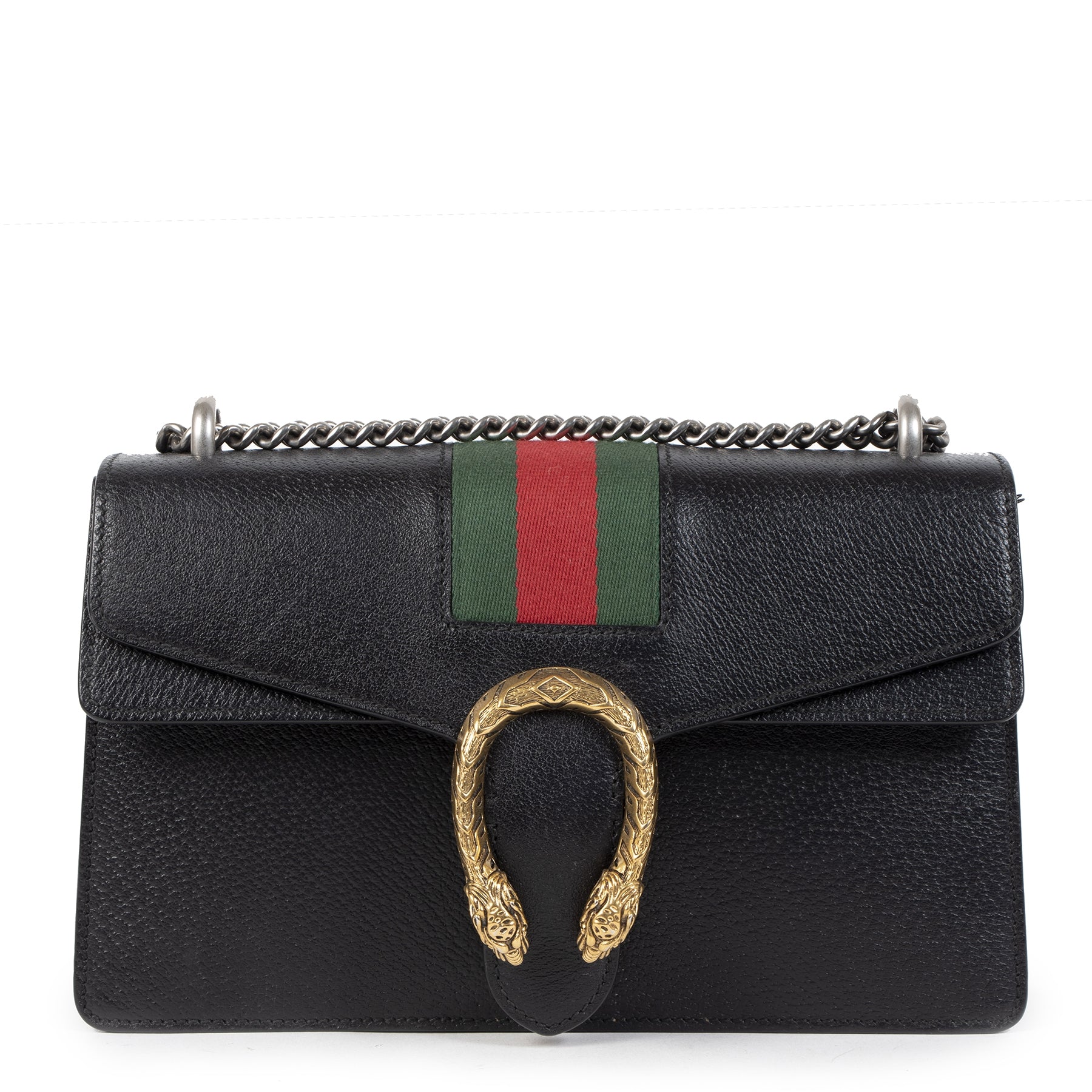 Buy authentic secondhand Gucci Dyonisus Web Black Shoulder Bag at the right price safe and secure online at LabelLOV webshop Antwerp Belgium