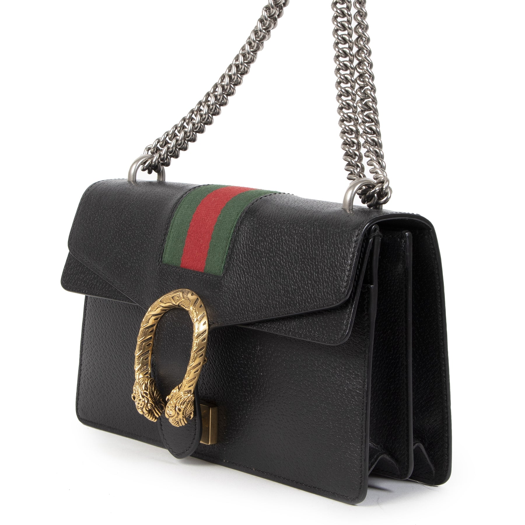 Koop authentieke tweedehands Gucci Dyonisus Web Black Shoulder Bag aan de juiste prijs in alle veiligheid online bij LabelLOV Antwerpen België
