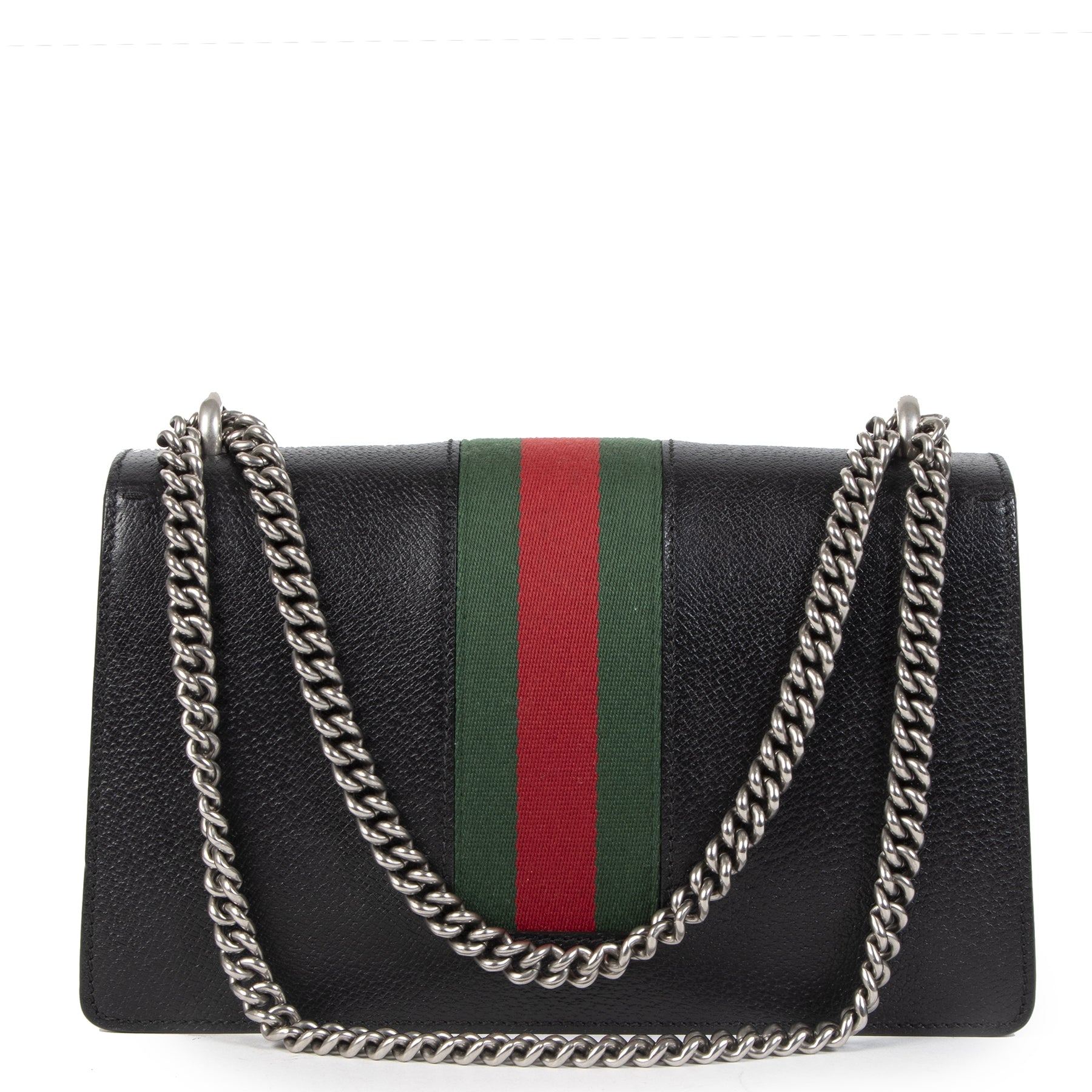Buy authentic secondhand Gucci Dyonisus Web Black Shoulder Bag at the right price safe and secure online at LabelLOV webshop Antwerp Belgium