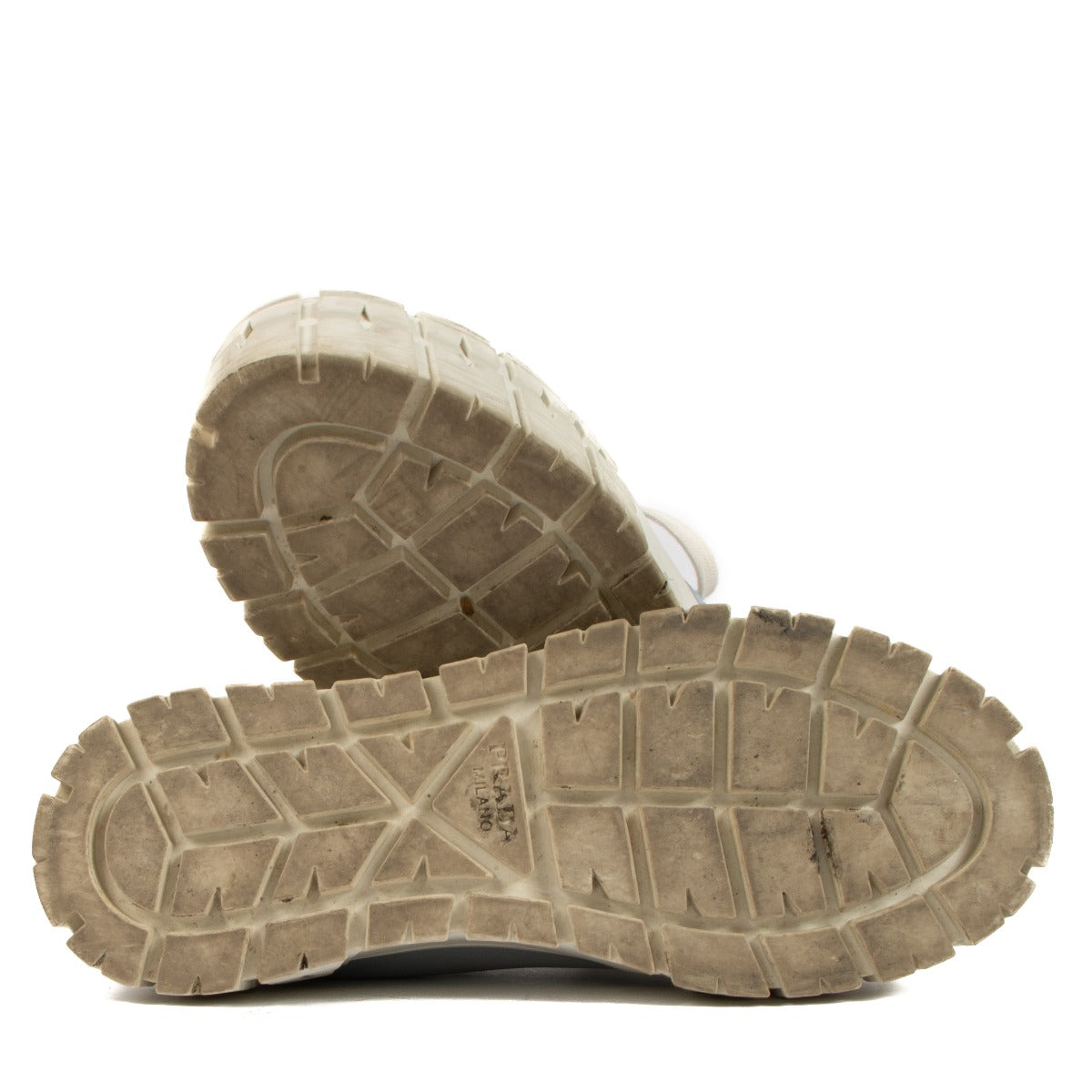 Prada blauwe nylon Wheel platform sneakers - Maat 37