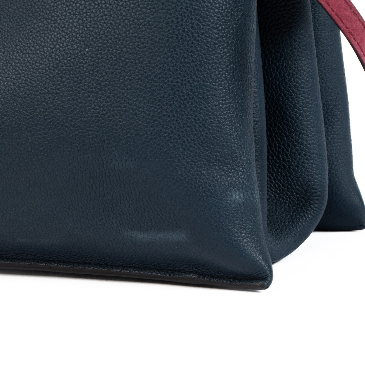 Celine Blue Medium Tri-Fold Tote Bag