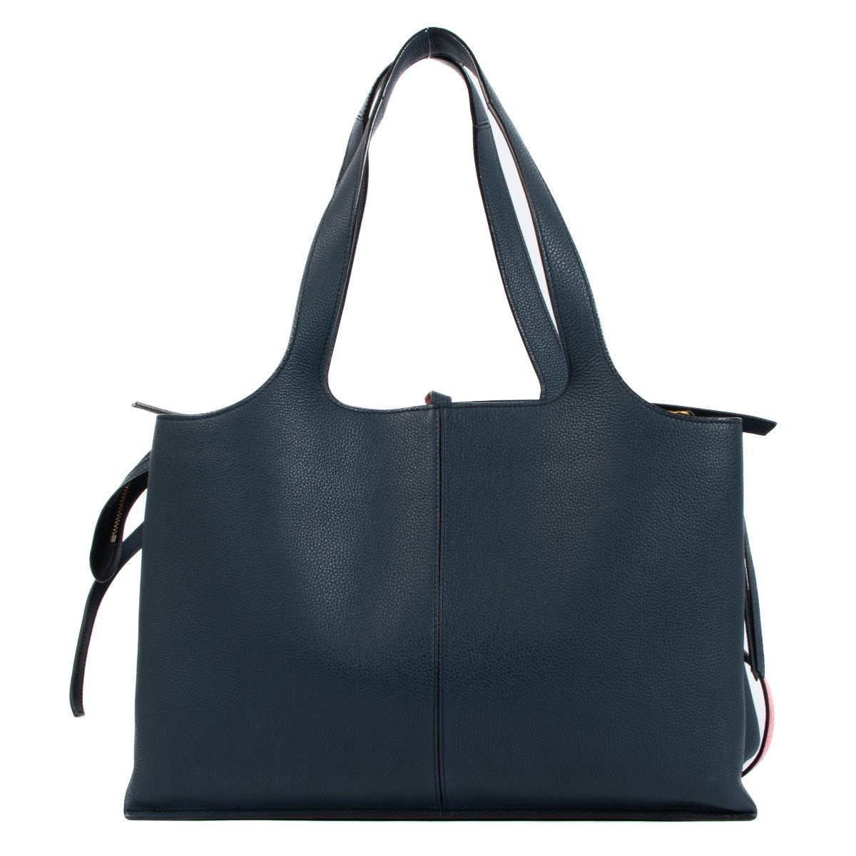 Celine Blue Medium Tri-Fold Tote Bag