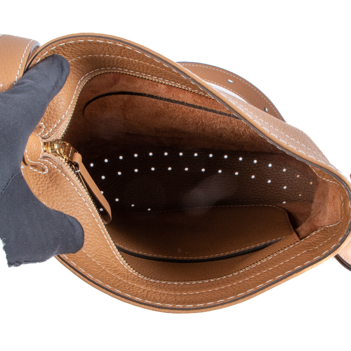 Delvaux Pin Daily Surpiqué Vegetal Taurillon Soft