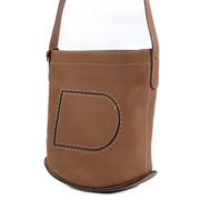 Delvaux Pin Daily Surpiqué Vegetal Taurillon Soft