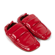 Dries Van Noten Red Patent Leather Loafers