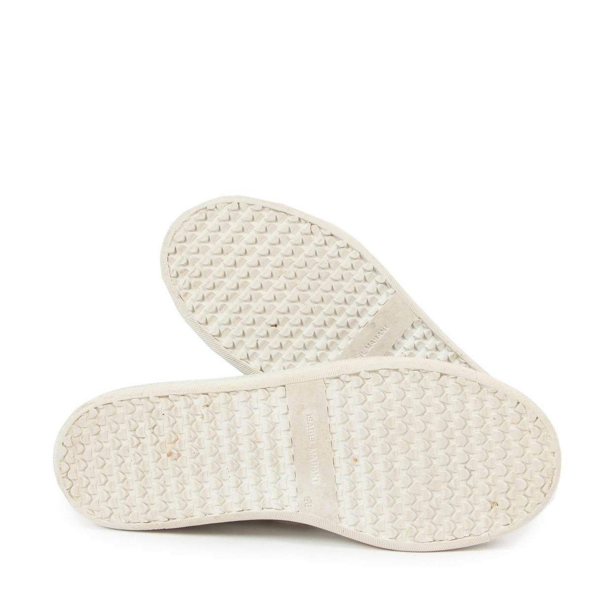 Isabel Marant White Bryce Leather Sneakers