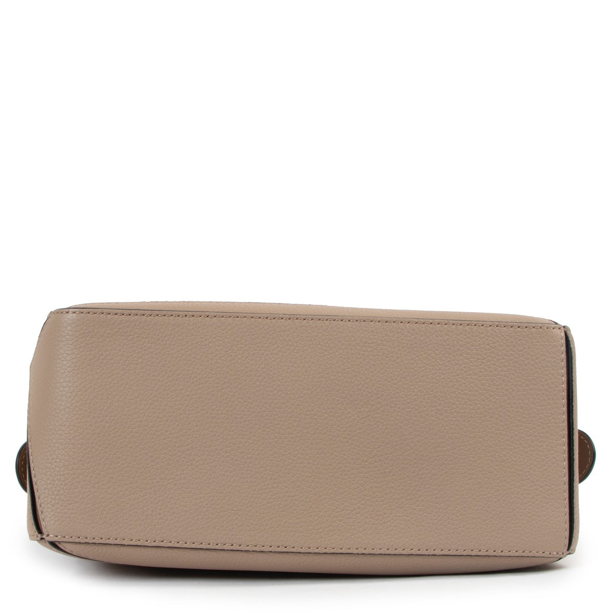 Shop now for your pre-loved, 100% authentic Loewe Beige Grained Leather Small Puzzle Top Handle bag at Labellov in Antwerp