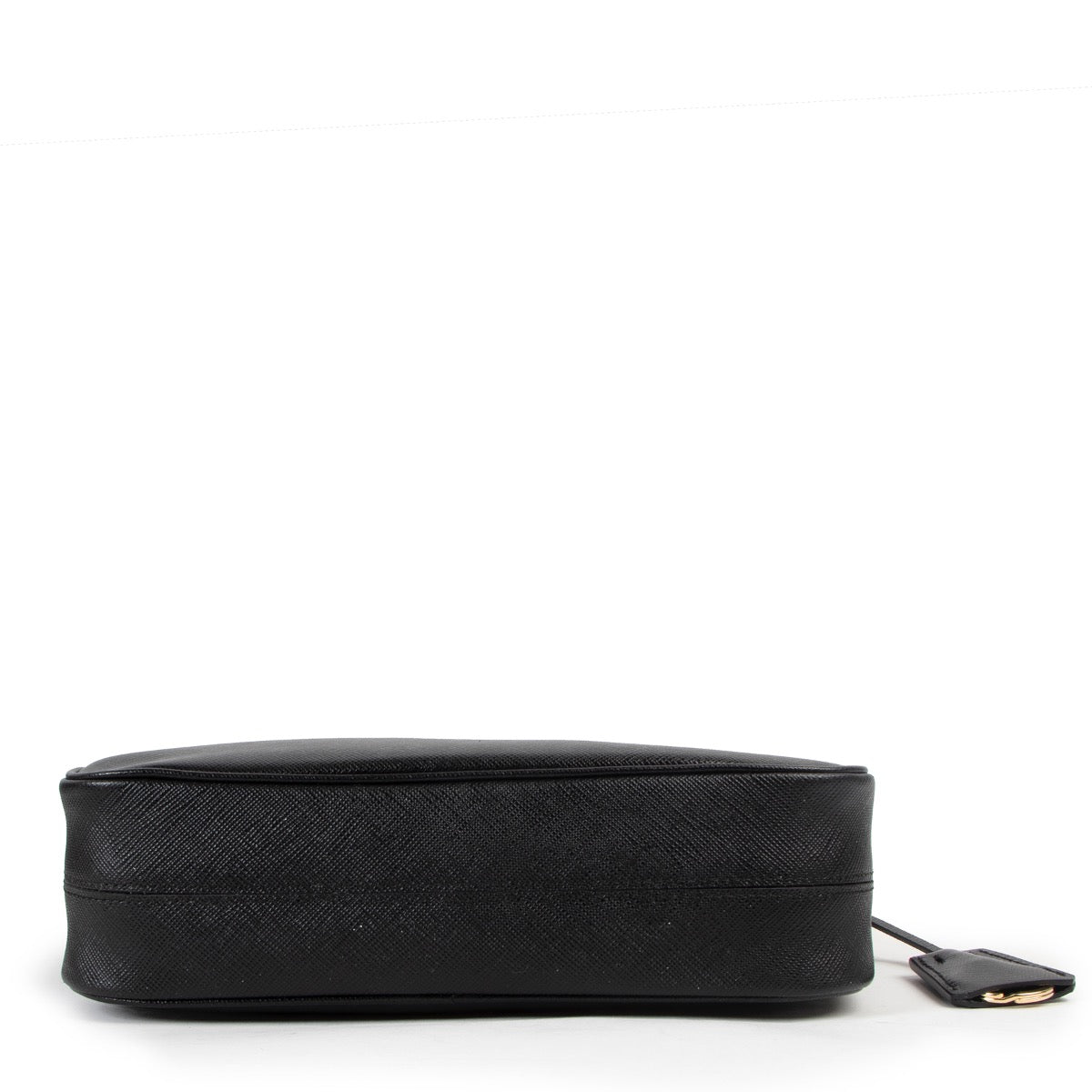 Shop now for your pre-loved, 100% authentic Prada Black Saffiano Leather Re-Edition 2005 Shoulder Bag, at Labellov.