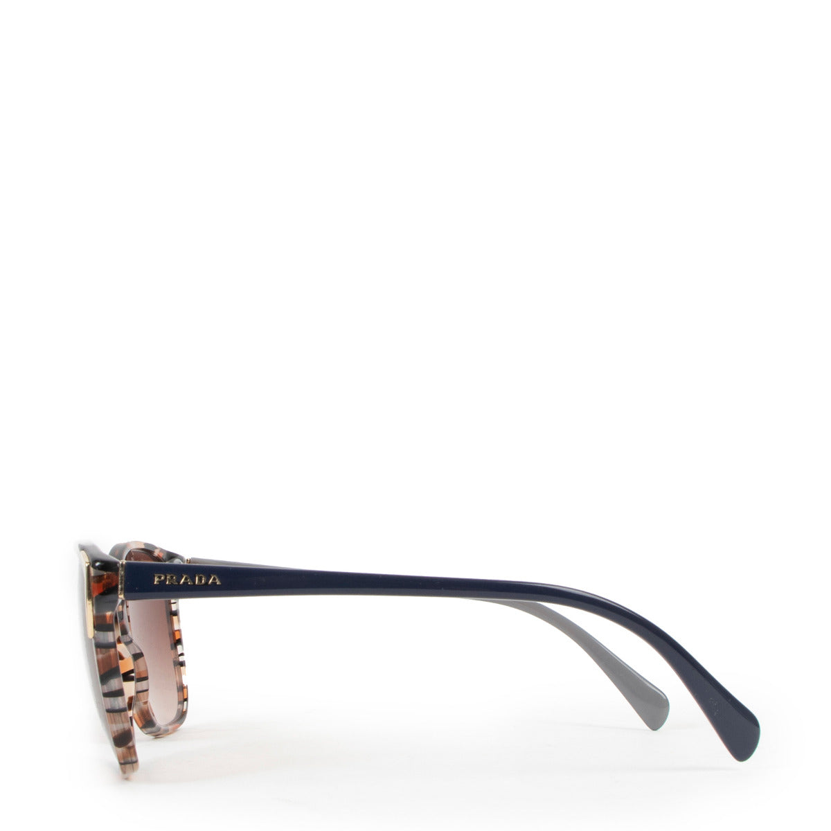 Prada Havana PR 01OS Conceptual Sunglasses