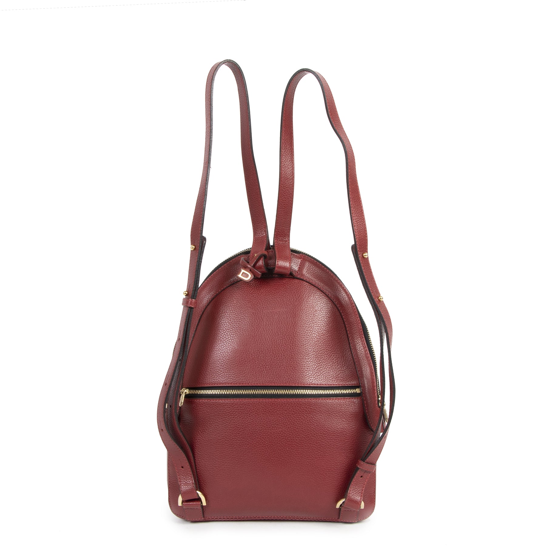 Delvaux Red Azov Backpack