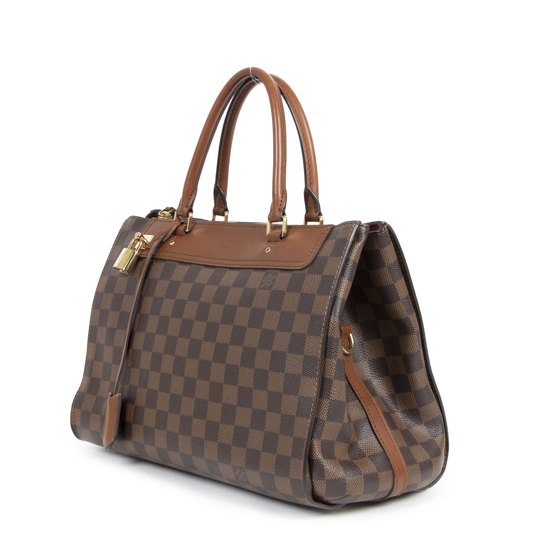 Authentieke Tweedehands Louis Vuitton Damier Ebene Greenwich juiste prijs veilig online shoppen luxe merken webshop winkelen Antwerpen België mode fashion