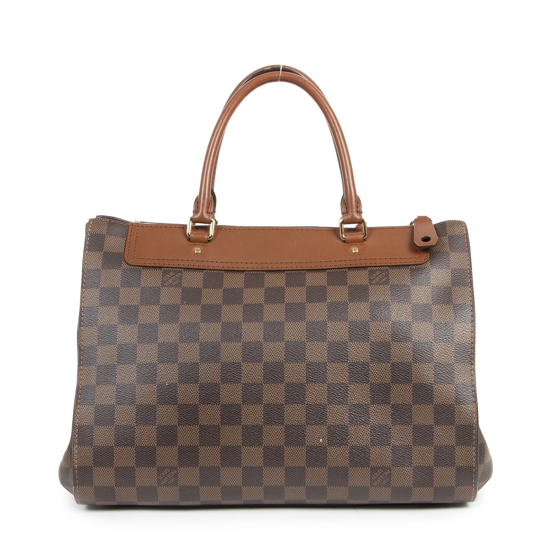 Authentic secondhand Louis Vuitton Damier Ebene Greenwich designer bags fashion luxury vintage webshop safe secure online shopping