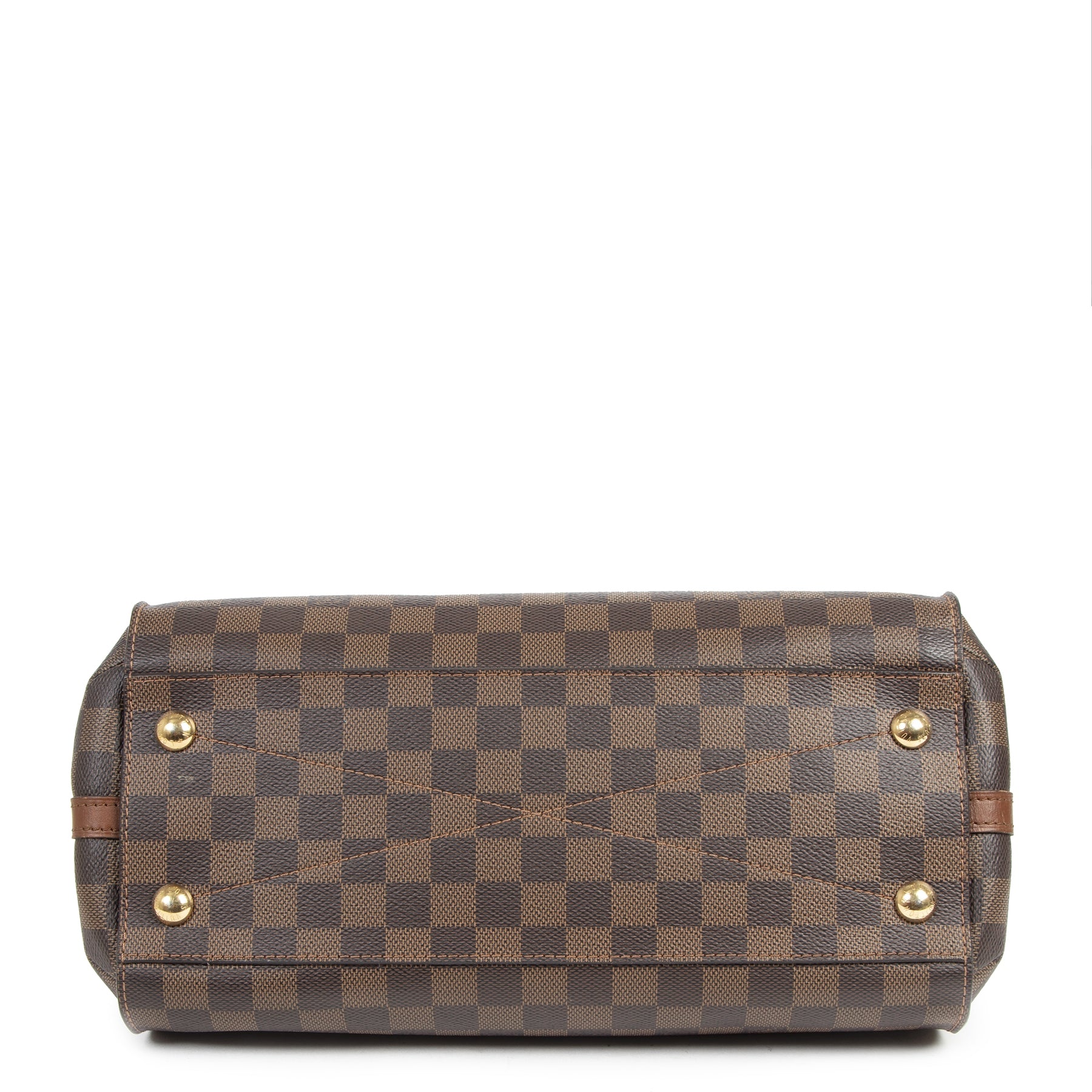 Authentic secondhand Louis Vuitton Damier Ebene Greenwich designer bags fashion luxury vintage webshop safe secure online shopping