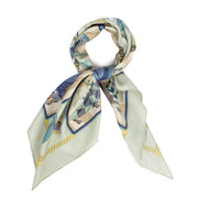 Authentic second-hand vintage Hermes Chocs En Plumes Carré Silk Scarf buy online webshop LabelLOV