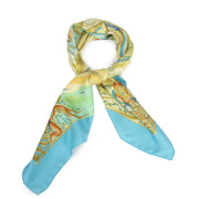 Authentic second-hand vintage Hermès Carré Les Perles De Turkana Scarf buy online webshop LabelLOV