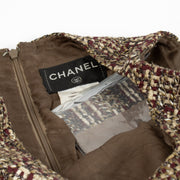 shop 100% authentic second hand Chanel 12A Brown Tweed Dress - Size 38 on Labellov.com