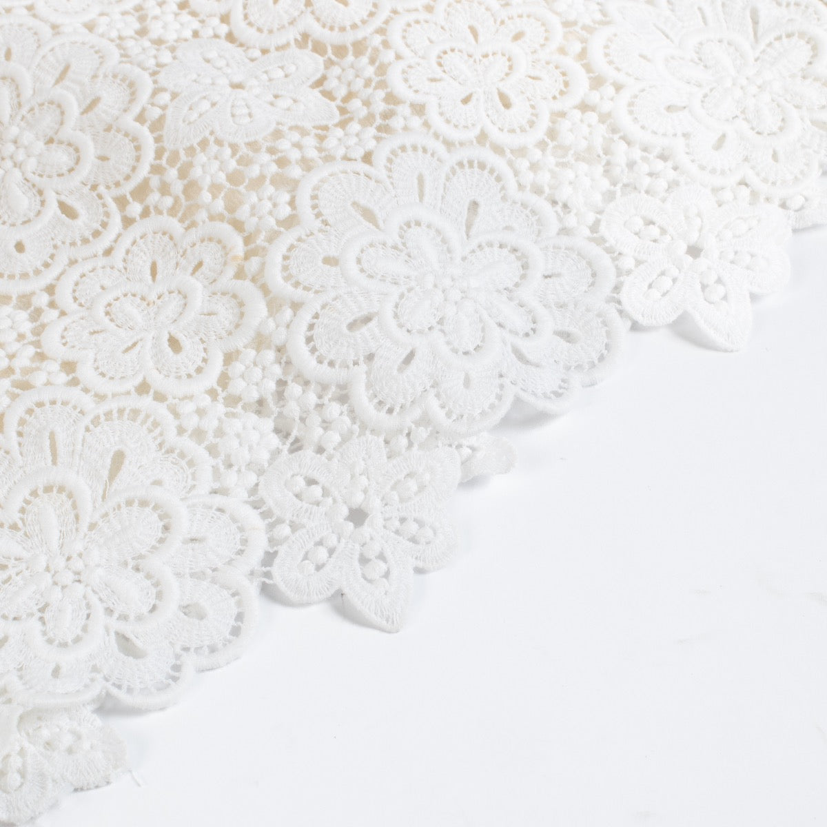 shop 100% authentic second hand Chanel White Lace Skirt - Size 46 on Labellov.com