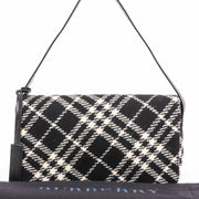 Burberry London Check Wool Shoulder Bag