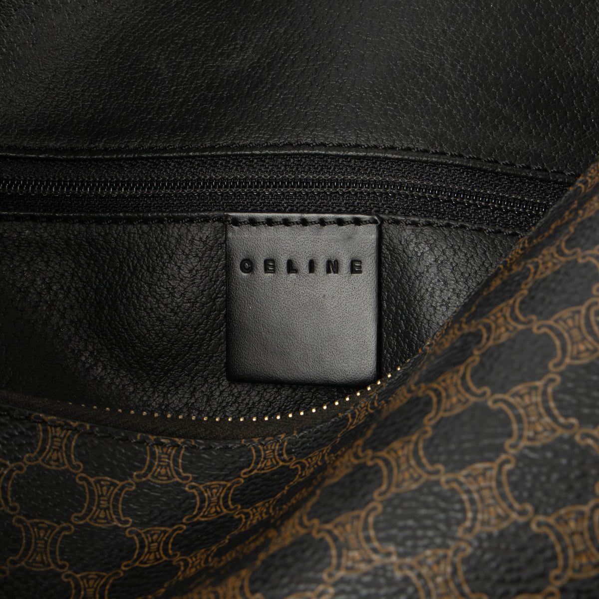 Shop this authentic Celine Macadam Canvas Large Hobo Bag pre-loved on Labellov.com