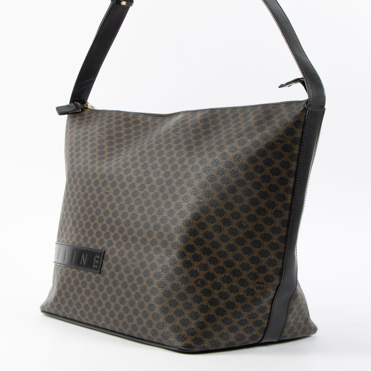 Shop this authentic Celine Macadam Canvas Large Hobo Bag pre-loved on Labellov.com