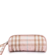 Shop authentic second hand designer vintage high-end fashion Burberry London Pink Checked Umbrella at Labellov.