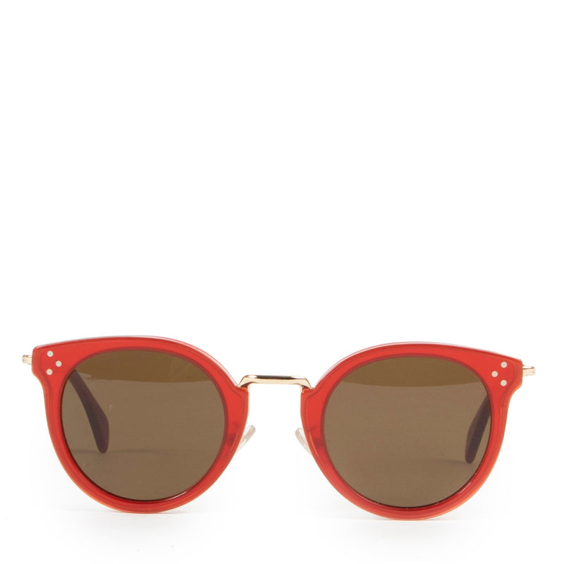Buy authentic second hand Céline sunglasses in red.