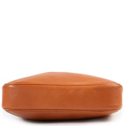 Veilige tweedehands authentieke oranje Delvaux crossbody handtas kopen.