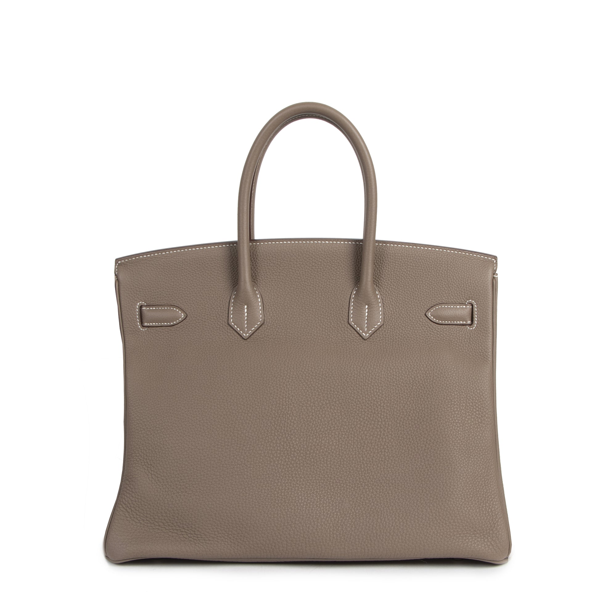 AS NEW Hermès Birkin 35 Etoupe Togo PHW