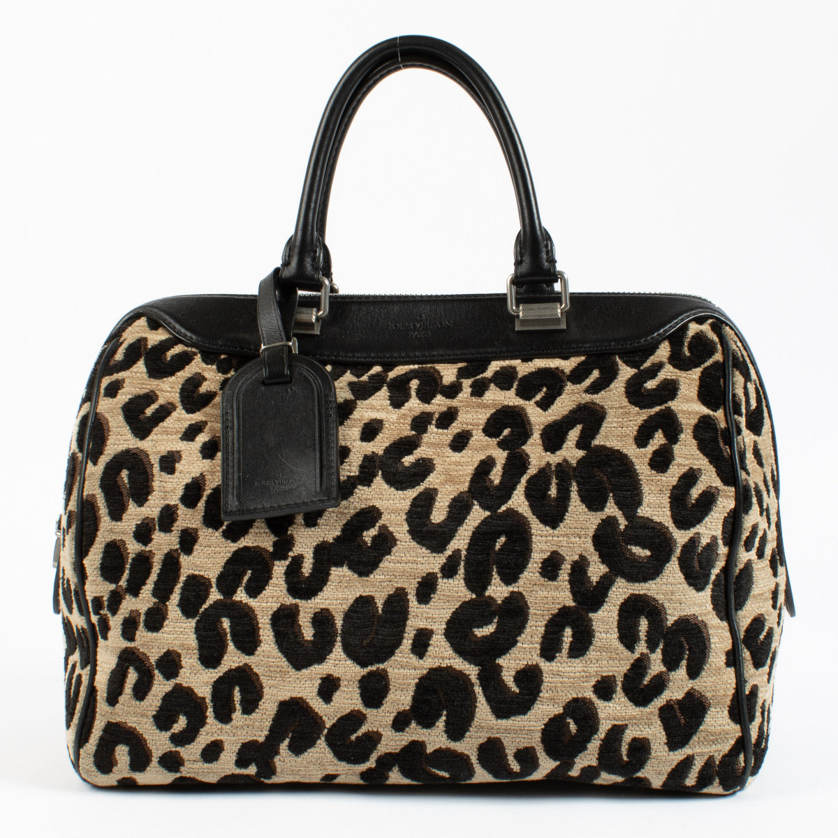 Louis Vuitton Stephen Sprouse Leopard Chenille Speedy 30