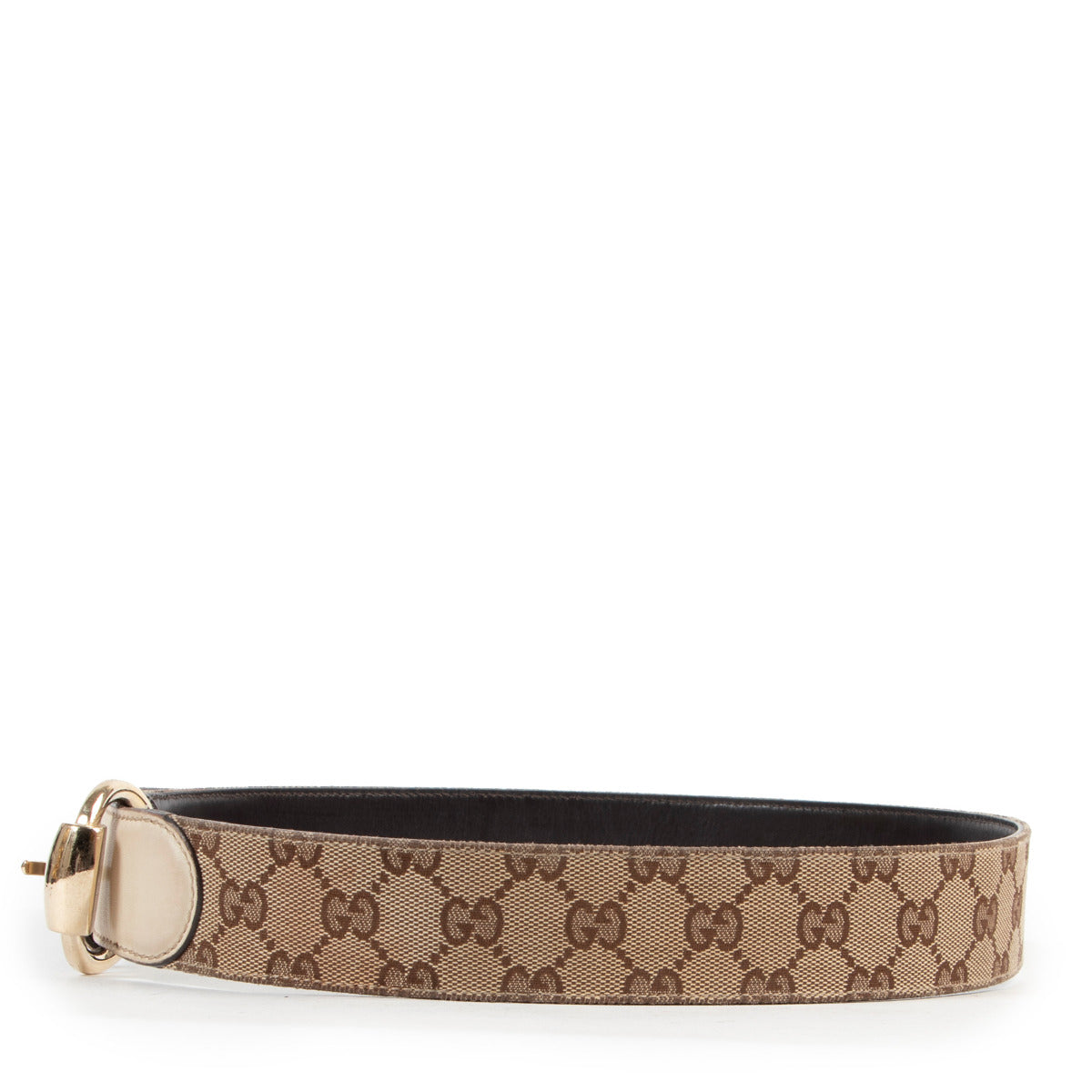 Ceinture Gucci Monogram Beige - taille 85