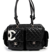 Chanel Black Cambon Camera Bag for the best price at Labellov secondhand luxury in Antwerp