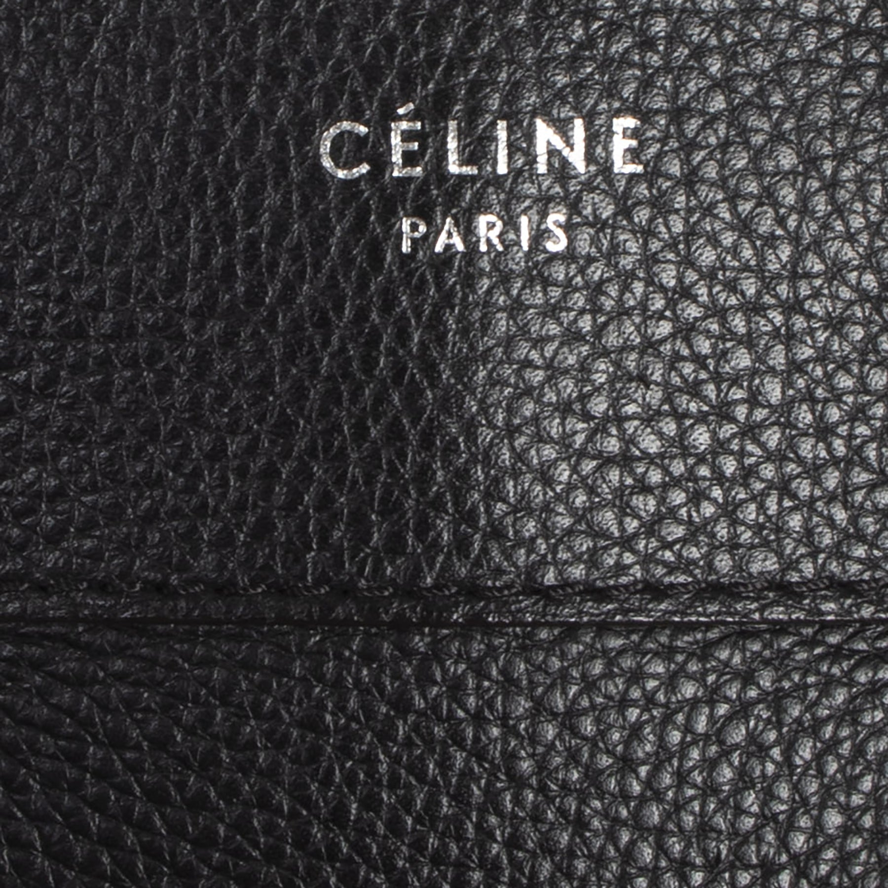 Authentieke tweedehands vintage Céline Mini Black Luggage Tote koop online webshop LabelLOV