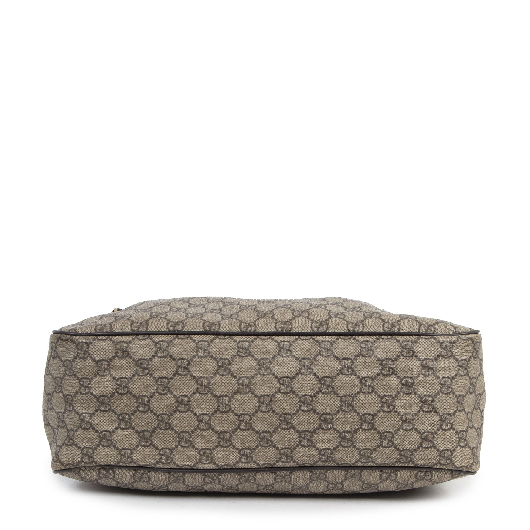 Authentic secondhand Gucci GG Monogram Canvas Travel Messenger Bag designer bags luxury vintage webshop fashion safe secure online shopping worldwide shipping