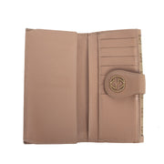Authentic secondhand Gucci Monogram Canvas Dusty Pink Wallet designer accessories luxury vintage webshop fashion safe secure online shopping worldwide shipping