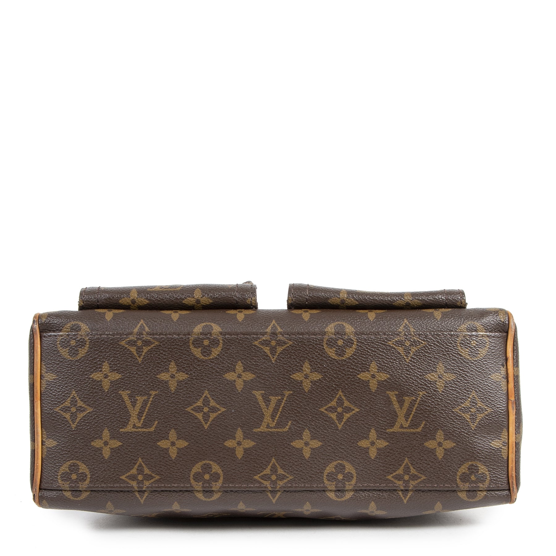 Authentic second-hand vintage Louis Vuitton Monogram Canvas Manhattan PM Bag buy online webshop LabelLOV