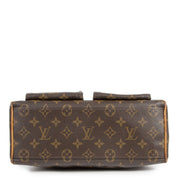 Authentic second-hand vintage Louis Vuitton Monogram Canvas Manhattan PM Bag buy online webshop LabelLOV