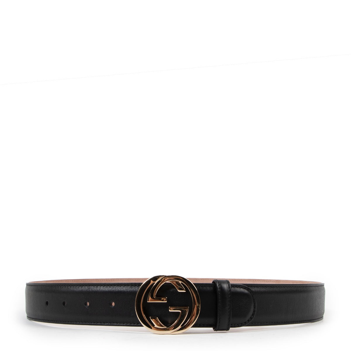 Shop safe online at Labellov in Antwerp this 100% authentic second hand Gucci Black Leather Marmont Belt - size 90