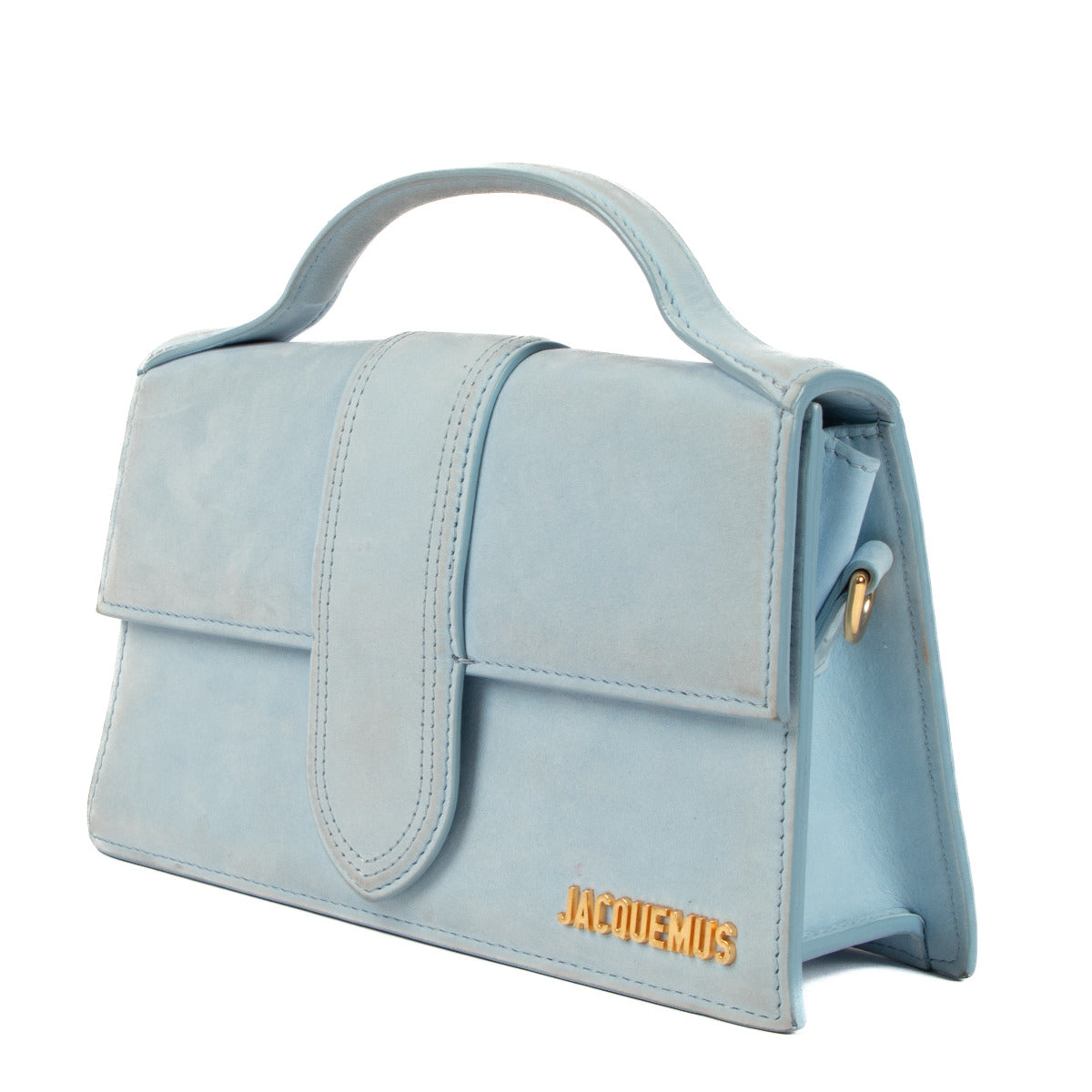 Jacquemus Blue Le Grand Bambino Shoulder Bag