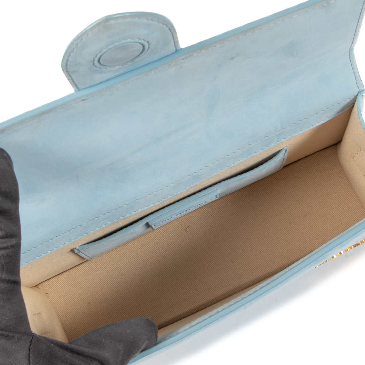 Jacquemus Blue Le Grand Bambino Shoulder Bag