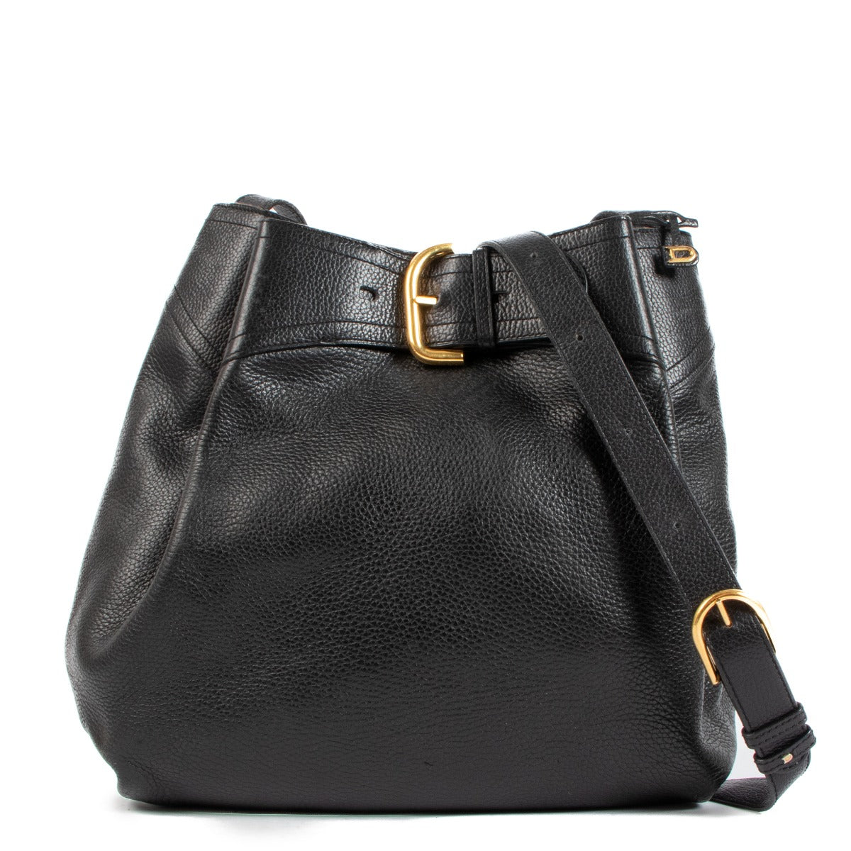 Delvaux Black Nomade Shoulder Bag