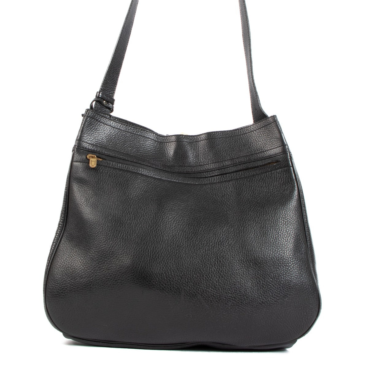 Delvaux Zwarte Nomade Schoudertas