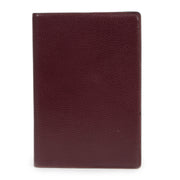 Authentic secondhand Delvaux Burgundy Leather Address Book designer accessories designer brands fashion luxury vintage webshop safe secure online shopping