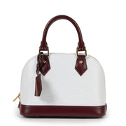 Louis Vuitton Limited Blanc Optique & Scarlet Red Alma BB for the best price at Labellov