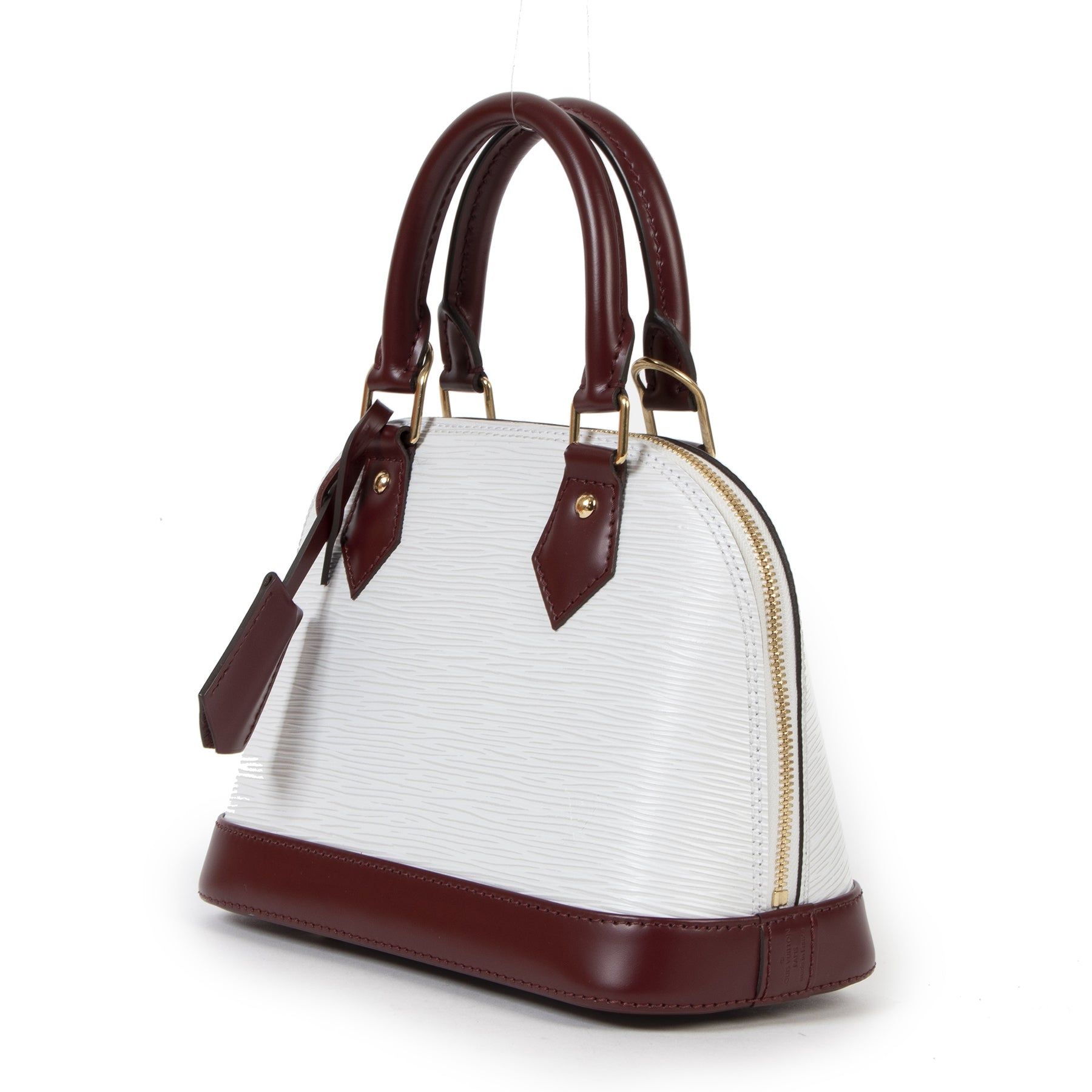 Louis Vuitton Limited Blanc Optique & Scarlet Red Alma BB aan de beste prijs bij Labellov