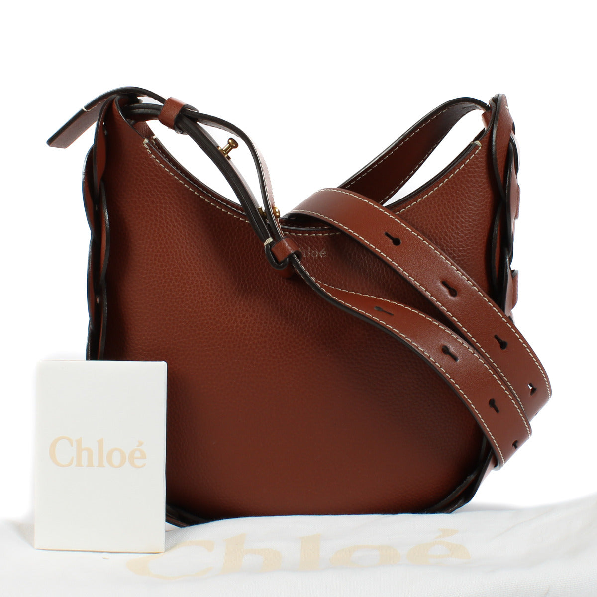 Chloé Small Brown Daryll Crossbody Bag