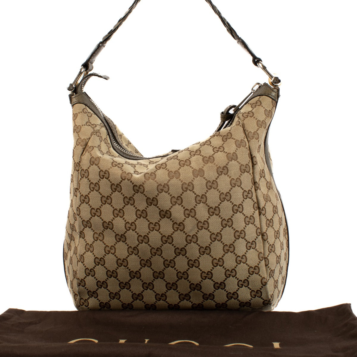 Shop 100% authentic secondhand Gucci Monogram Hobo Shoulder Bag on Labellov.com