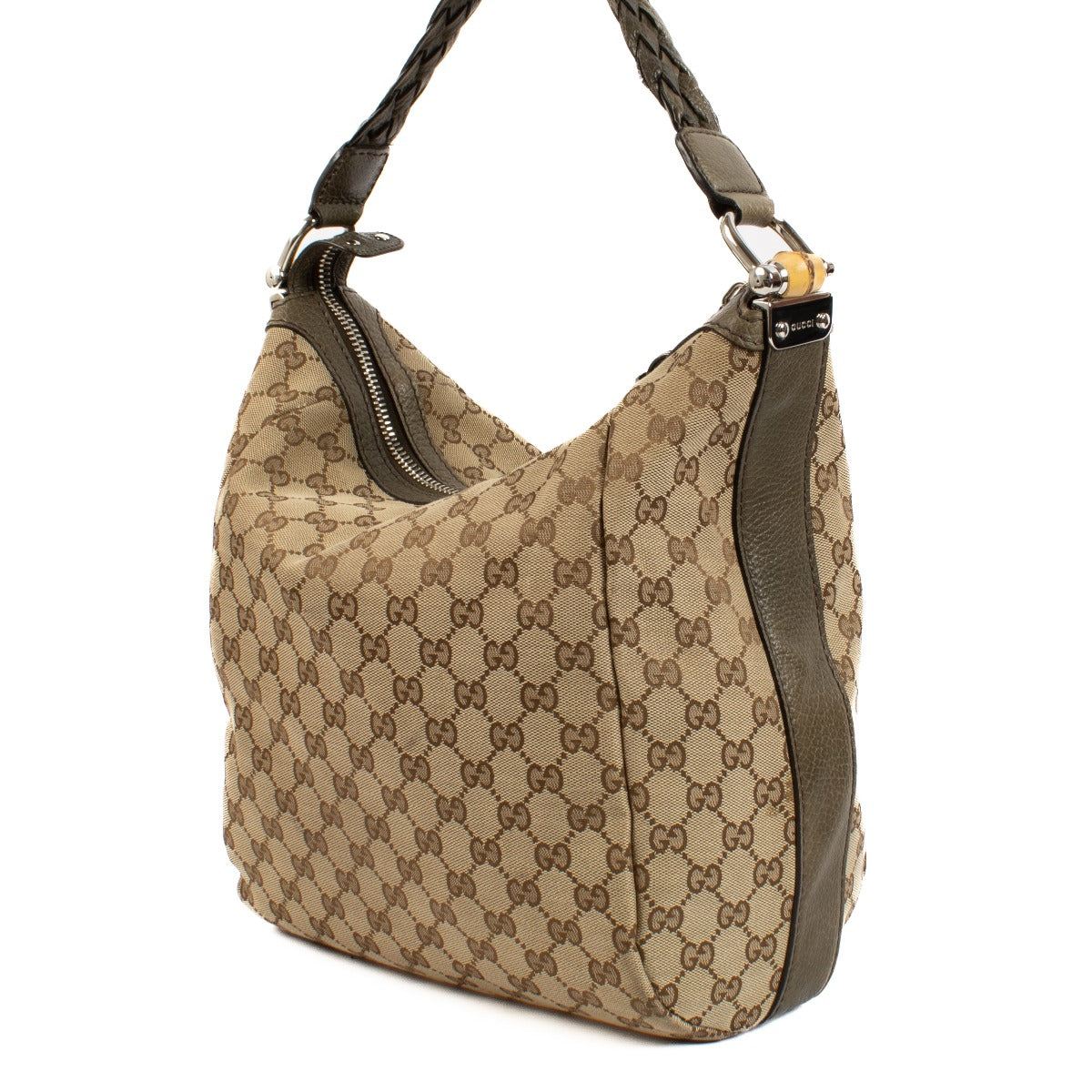 Shop 100% authentic secondhand Gucci Monogram Hobo Shoulder Bag on Labellov.com